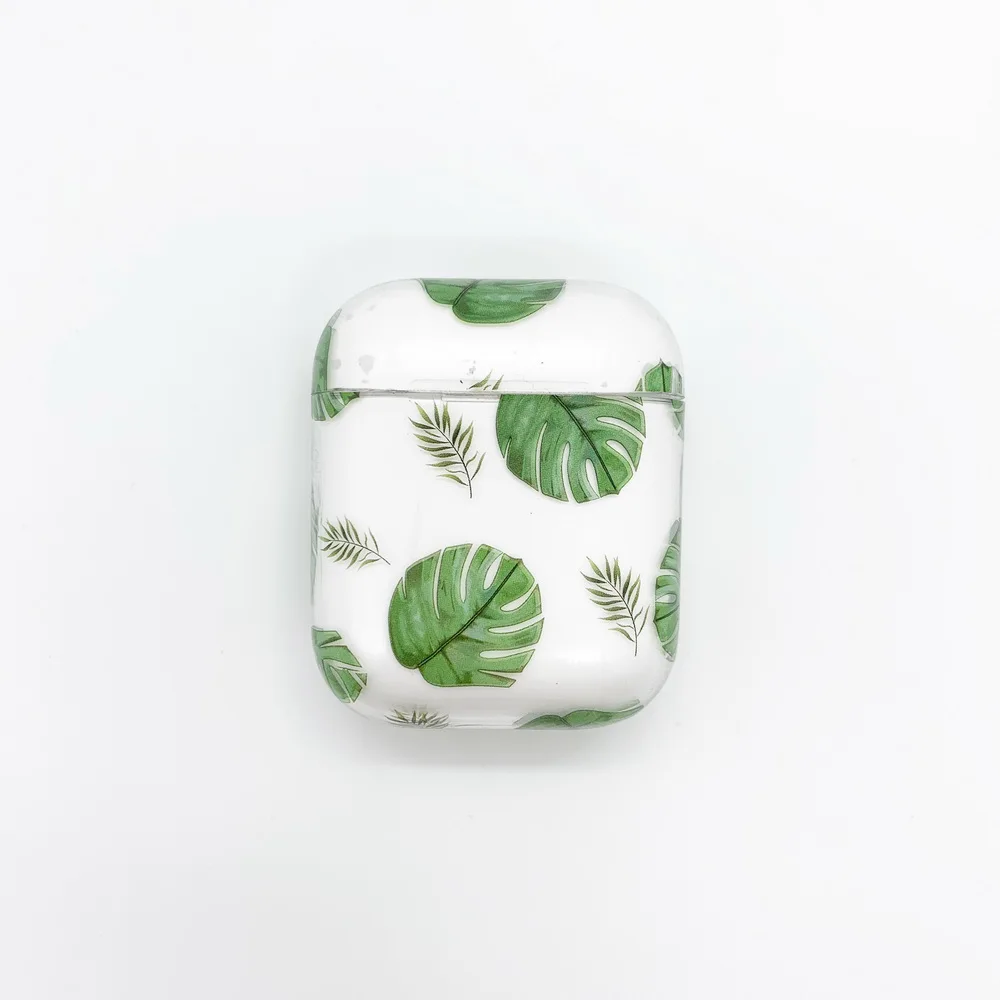 style 1 Фруктовый Прозрачный чехол для Airpods прекрасный сладкий персик Пинки вишня идеальный дизайн для Apple Airpods2 Bluetooth наушники чехол - Цвет: style 1