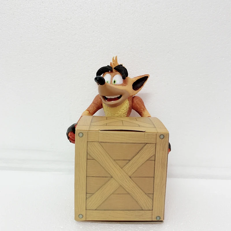 6 дюймов NECA оригинальная игра Crash Bandicoot Sane Трилогия фигурка модель игрушка кукла подарок