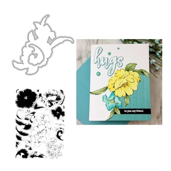 

3D New Metal Cutting Dies 2020 and Scrapbooking For Paper Making Simple Beauty Stamp & Die Bundle Embossing Frame Card Craft