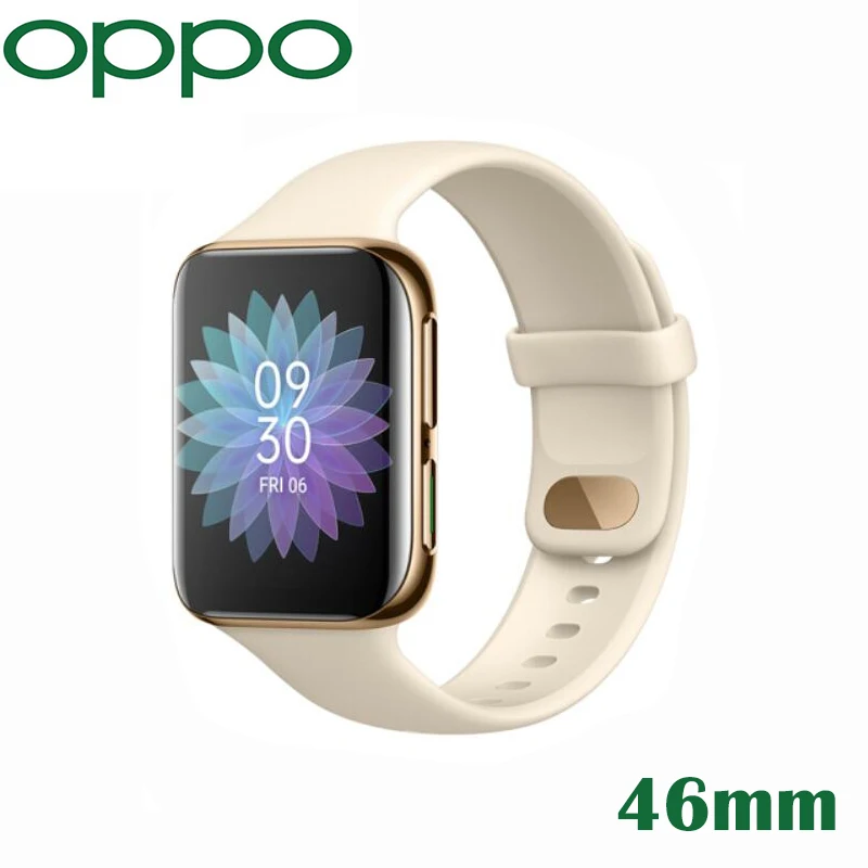 OPPO Watch Free Smartwatch (Black Strap, Free Size)