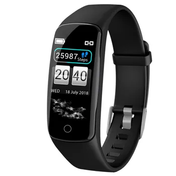 

V8 Bluetooth Smart Watch Heart Rate Blood Pressure Health Waterproof Watch Silicone tape Wristband Fitness Tracker Watch