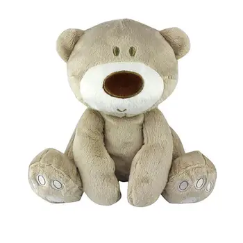 

Lovely Plush Bear Toy with Bell Home Sofa Car Decor Children Accompany Doll Gift