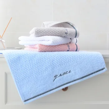 

Hand Luxury Cotton Large Bath Towels Adults Designer Gym Turban Microfiber Hair Towel Face Toalla Playa Bathroom Set BW50YJ