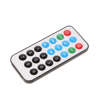 

MP3 Decoder Board Remote Control USB MP3 WAV MMC TF Card FM Cut Memory E7CA