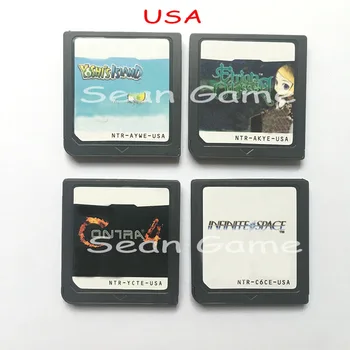 

High Quality And Exquisite Video Game Yoshis Island/Etria Odyssey/Contra 4/Infinite Space Card US Version Card
