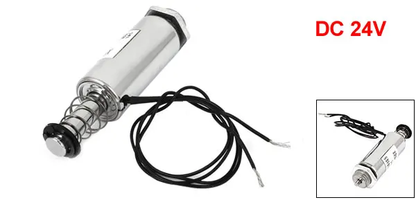 DC24V Uxcell Pull Тип линейного движения Электромагнит - Цвет: DC24V