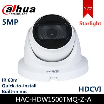 

New Dahua HDCVI Camera HAC-HDW1500TMQ-Z-A 5MP Starlight HDCVI Quick-to-install IR Eyeball Camera