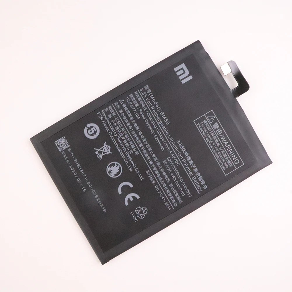 2020 лет Xiaomi 100% оригинальная запасная батарея для Mi Max 2 Max2 Max3 натуральная телефона