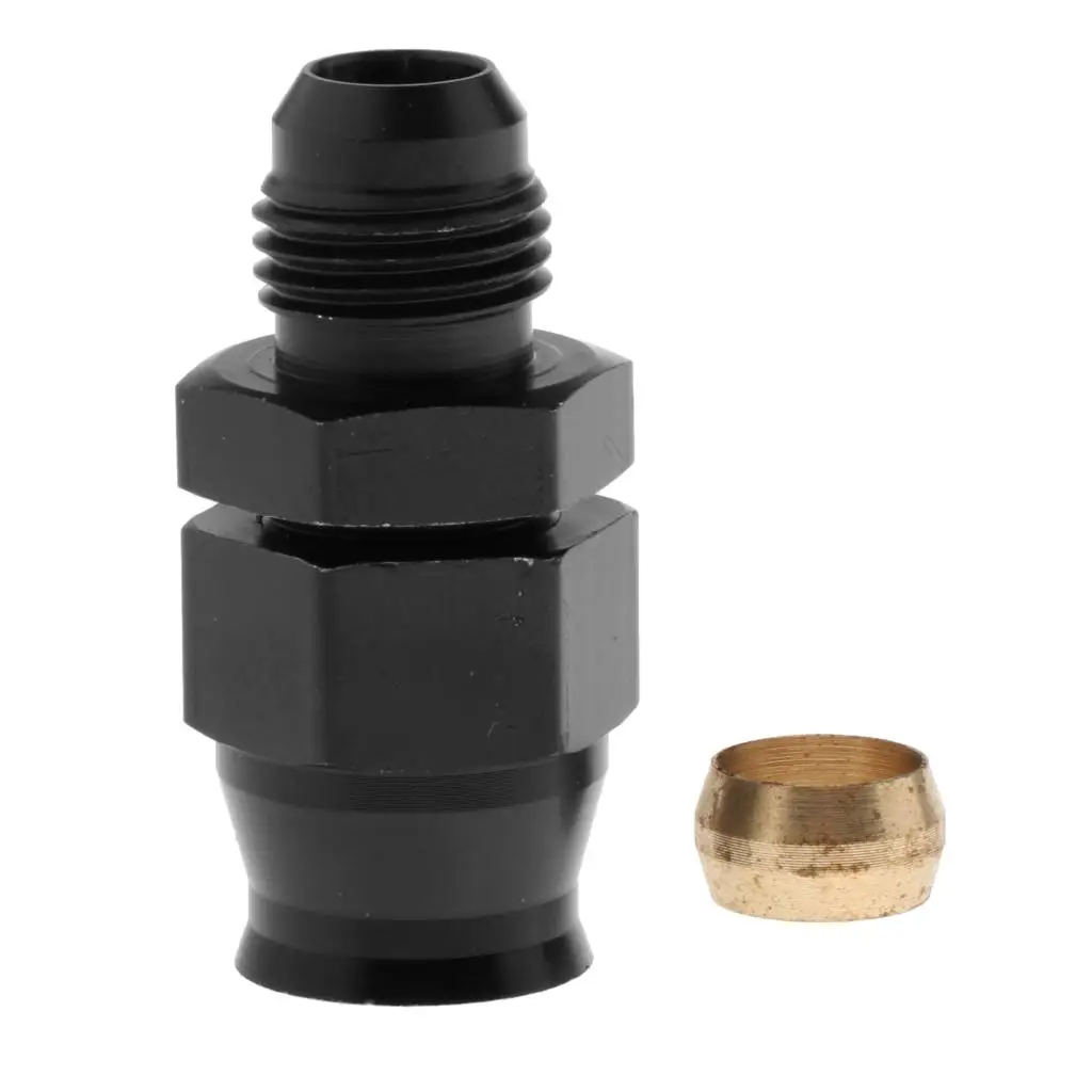 6AN 6 AN-6 Male to 3/8 &quot9 5 мм топливный шланг линия трубка прямой фитинг адаптер с