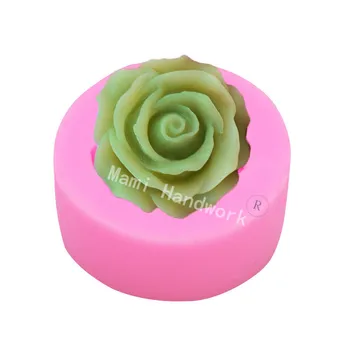 

3D Liquid Silica Gel Mold for Rose Molding, Chocolate Mold for Chocolate Cake Decoration Fondant Molds Cake Stand