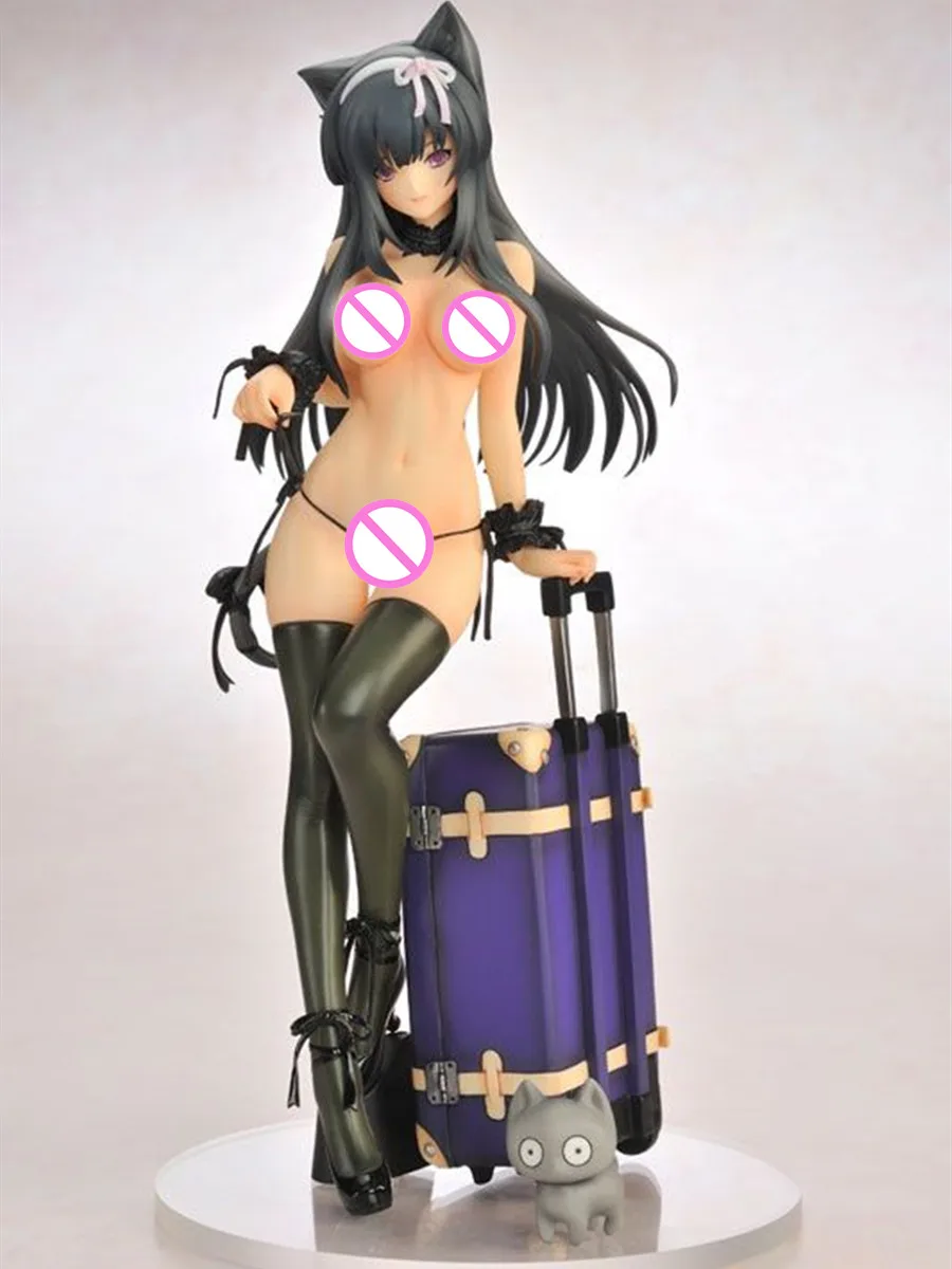 

23cm Sexy Anime Cat planet Figures Dress Up Hard CHest Dolls Maid loaded Ver. PVC 1/8 R18+ Girl Series Action Figure Model Toy