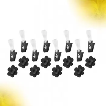 

16 Pcs Clip and Stopper Lightweight Convenient Adjustable Plum Stopper Snap Buckle Clip for Garden Outdoor Office