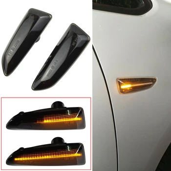

2Pcs Car Led Dynamic Side Marker Turn Signal Light For Opel Astra J K Crossland X Insignia B Zafira C Buick Regal