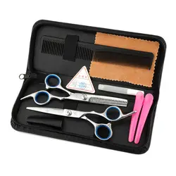 Новые парикмахерские инструменты 6,0 дюймов Парикмахерская ножницы машинка для стрижки волос Бритва для укладки волос ножницы инструмент