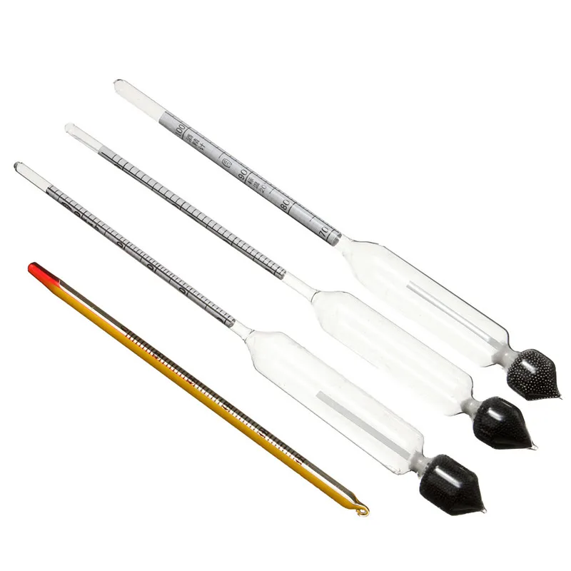 For Checker whiskey alcohol meter wine measuring instrument Proof Distillation Tester Hydrometer Alcohol Meter |