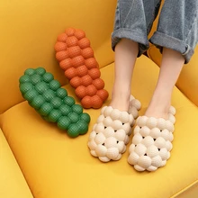 New Summer Slippers Personalized Bubble Sandals And Slippers Fashion Sandals Home Massage Bottom Slippers For Men And Women