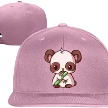 Pandas Eat Bamboo бейсболки унисекс модные регулируемые взрослые бейсболки