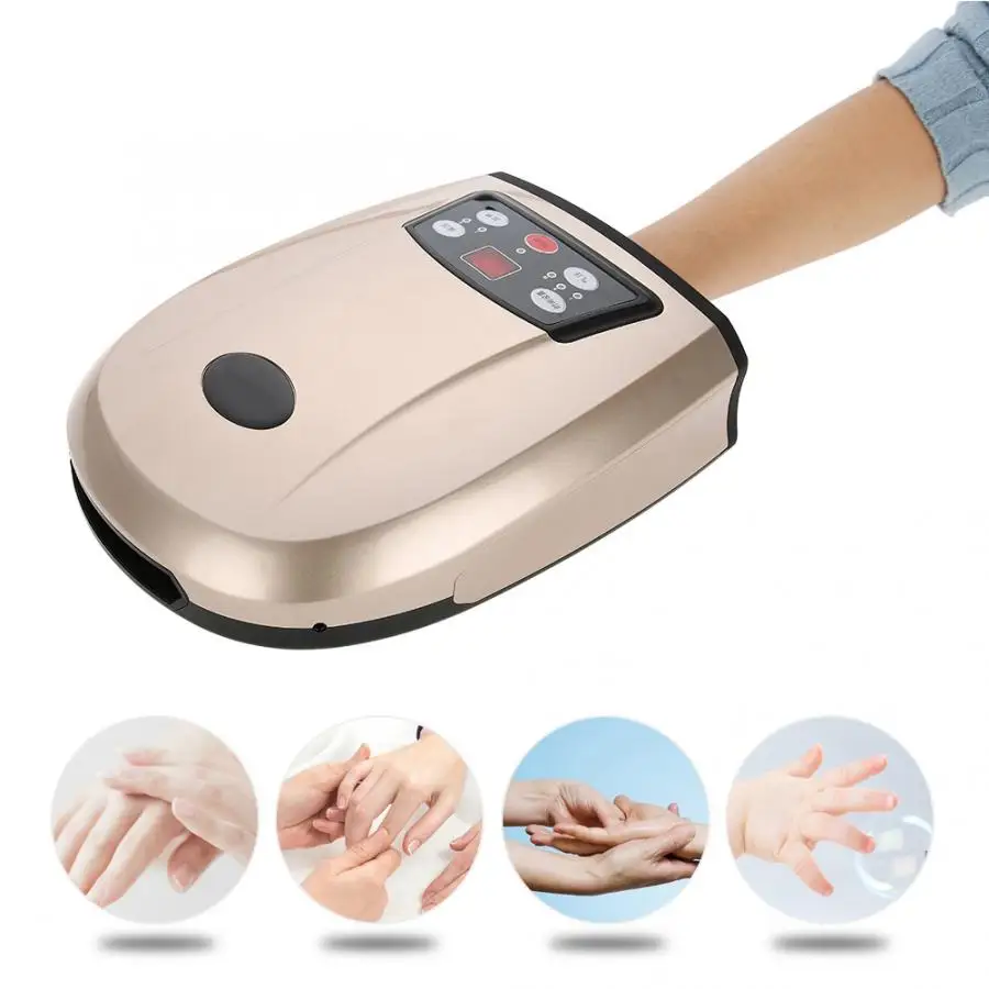 Electric Palm Massager Household Cupressure Hand Finger Health Care Massage Relaxation Tools |