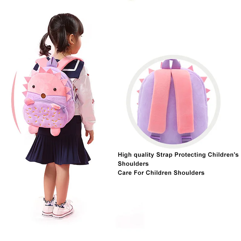  Baby Plush Backpack Animal School Bags Cartoon Cute Plushback Children Bag Kindergarten Schoolbag K - 33046254121