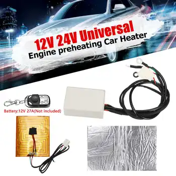 

Car Engine Heater 12V/24V 90W Fan Engine Preheating Car Heating Auto Heater Fan For oil heater from Engine for any car styling