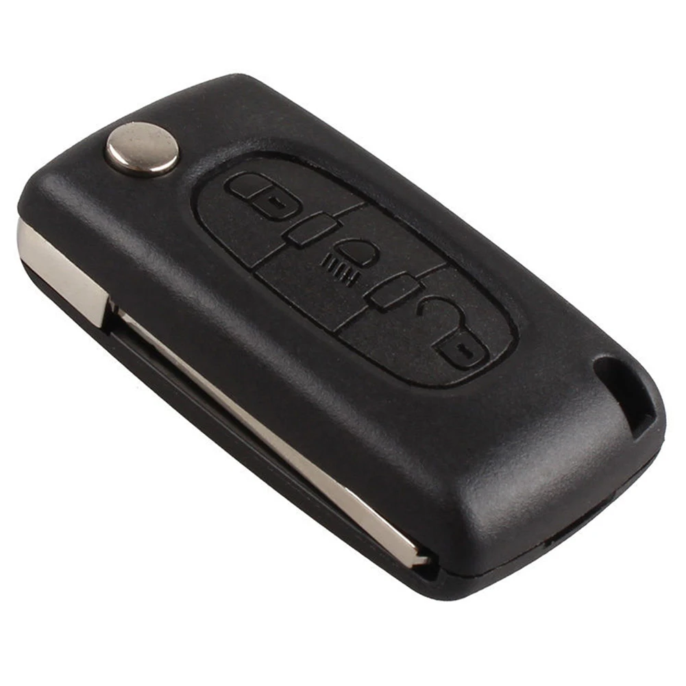 3 Button Car Remote Fob Key Case Uncut Blade For Peugeot 207 307 407 Citroen C5