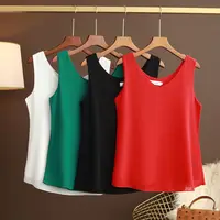 New Summer Women Blouse Loose V-Neck Chiffon Shirt Female Sleeveless Blouse Plus Size 6XL Shirts women tops and blouses - Image 5