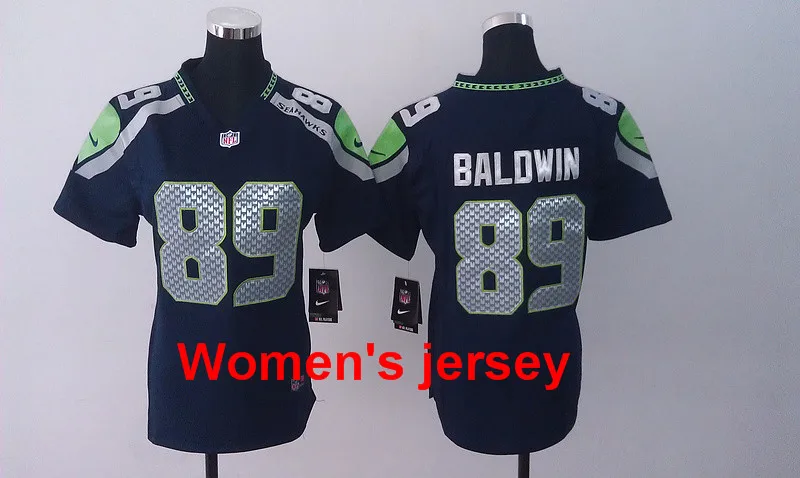 Оранжевый A+++ женские сшитые футболки Seattle s ladies 3 Russell Wilsons 11 Percy Harvin 12 Fan 24 Lynch 88 Jimmy Graham - Цвет: Оранжевый
