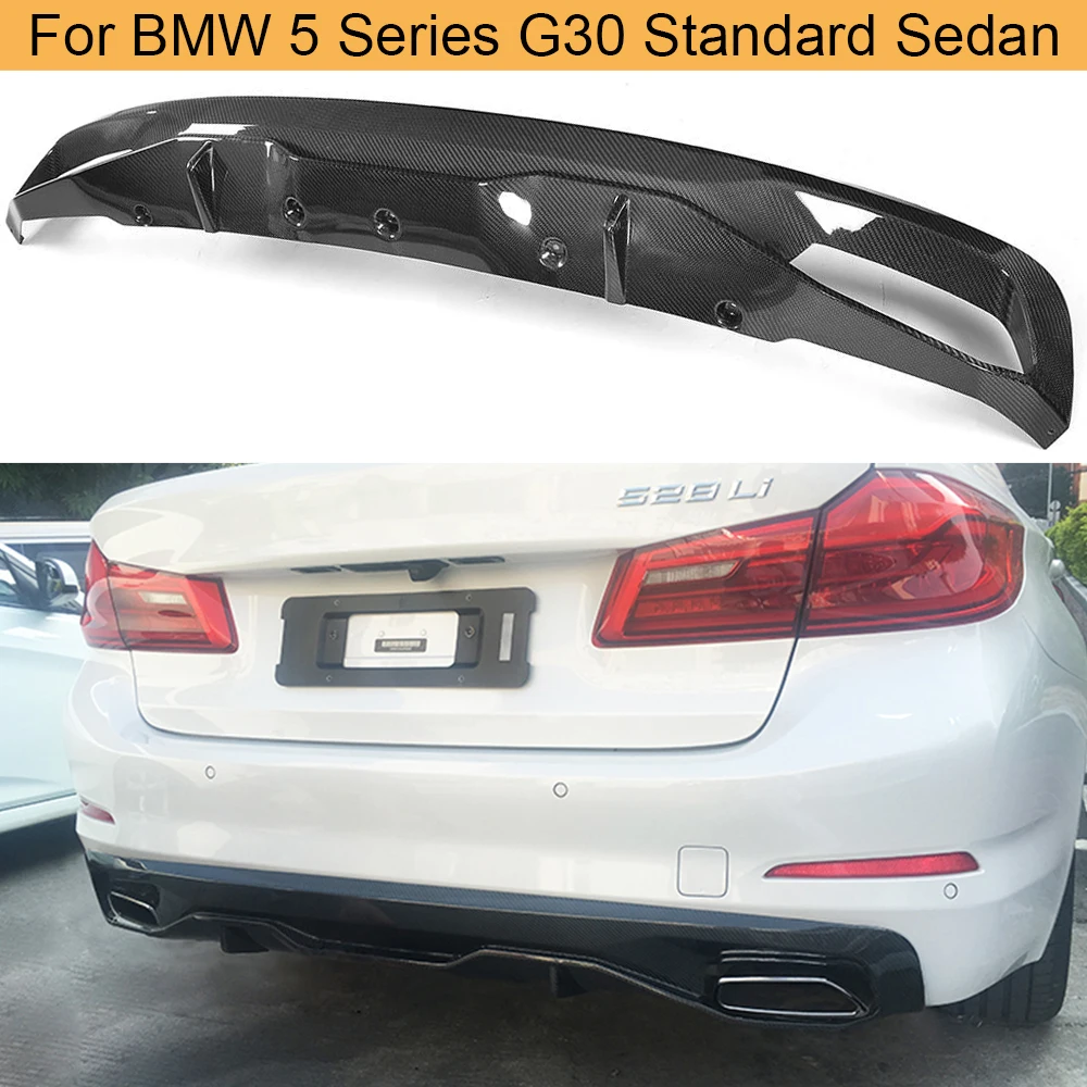 Диффузор для заднего бампера G30 из углеродного волокна спойлер BMW 5 серии Standard Sedan 4