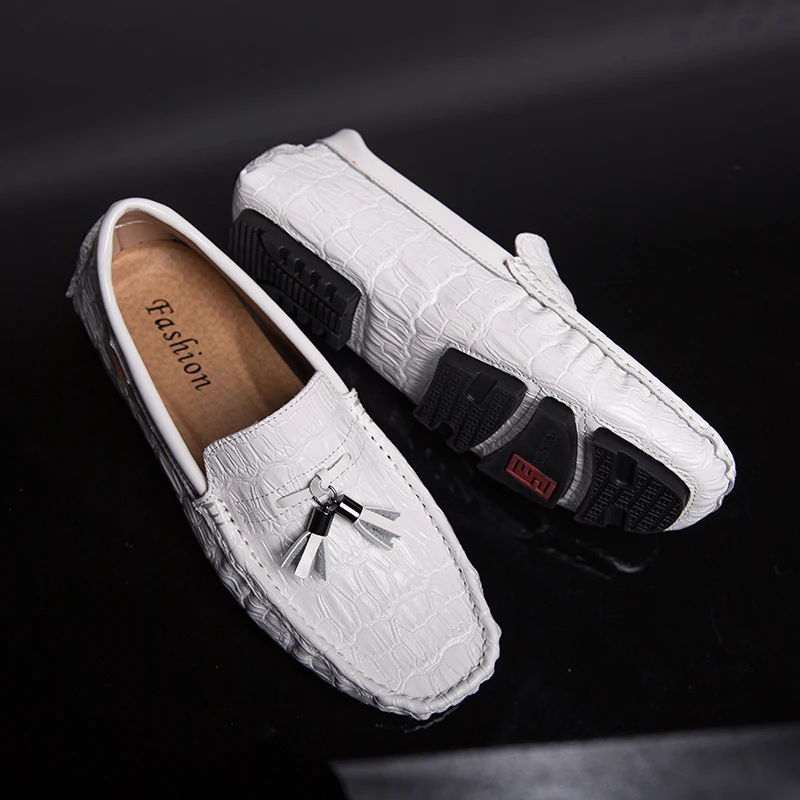 

Tassel Man Moccasins Penny Loafers Men Casual Shoes Luxury Designer Mens Driving Shoes Dropshipping Male Loafer Slip On Flats
