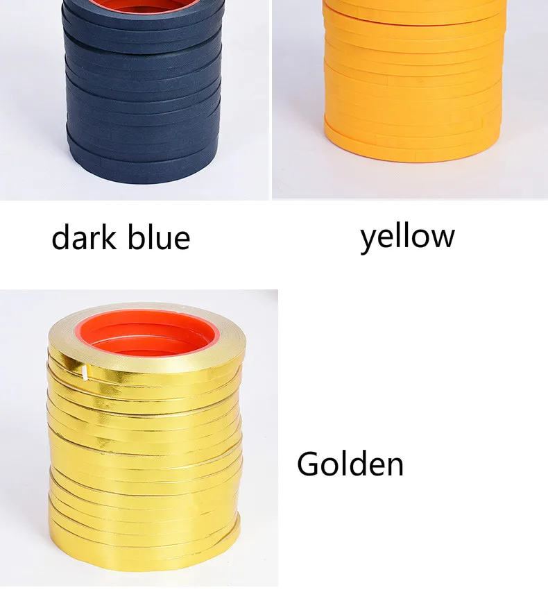 50M Bunte Säumen Papier Band mit Gum Klebstoff Xuan Papier Band für Chinesische Malerei Kalligraphie Montage DIY Handwerk – Detail 4