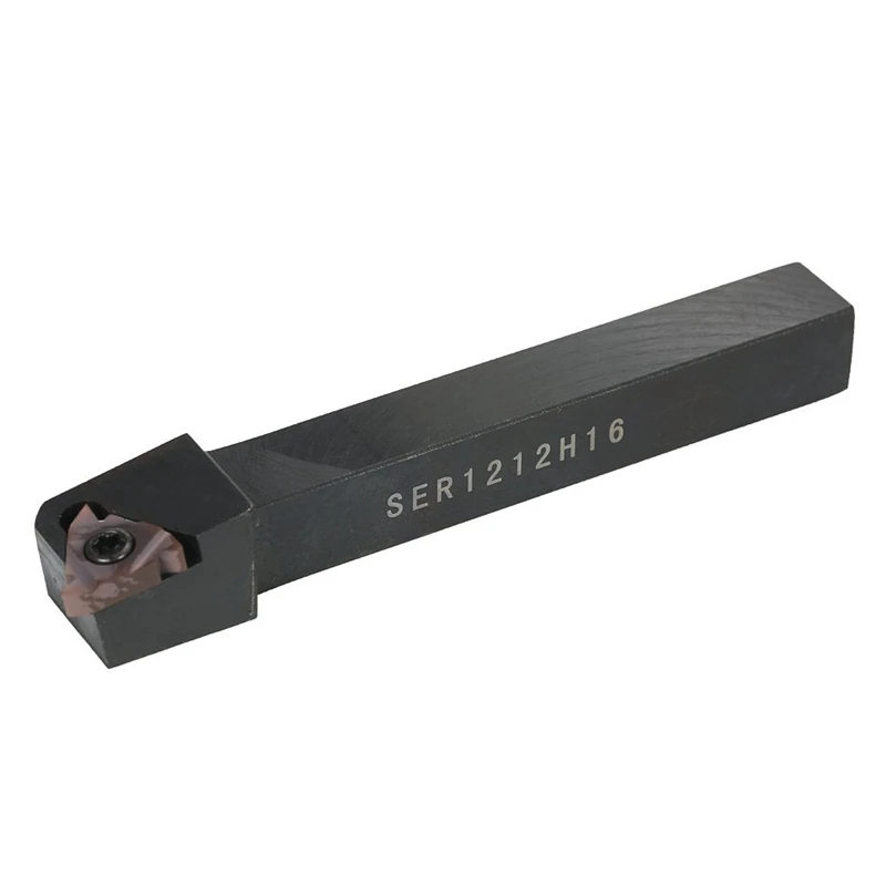 EASY-1Pc Ser1212H16 с ЧПУ сверлильный держатель+ 10 шт. 16Er Ag60 Токарные вставки с гаечным ключом для токарного станка токарный набор инструментов