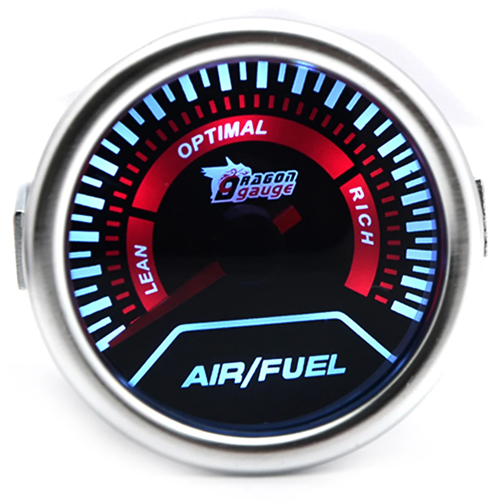 2" 52MM Universal Air Fuel Ratio Car Gauge Meter Auto White LED | Автомобили и мотоциклы
