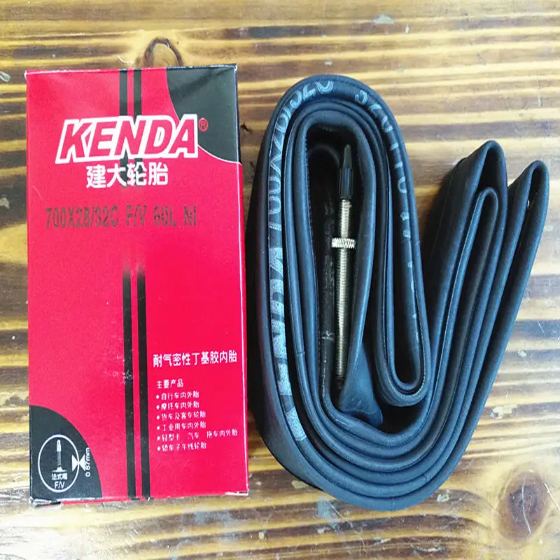 Внутренние шины Kenda для велосипеда 700X28/32C AV/FV резиновые с внутренней трубкой