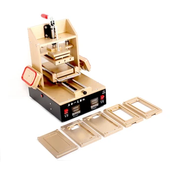 

5 in 1 Machine = for Samsung Middle Bezel Splite + for iPhone Frame Laminator + Vacuum LCD Separator + Glue Remover + Preheater