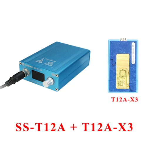 SS-T12A нагревательная станция для iPhone X XS MAX материнская плата Лицо ID стратифицированная отдельная нагревательная платформа Демонтажные Инструменты для ремонта - Цвет: Host and T12A-X3