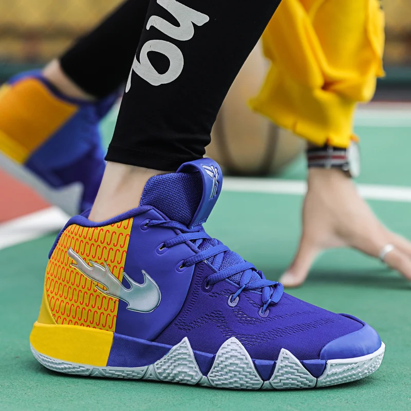 Осенняя и зимняя мужская баскетбольная обувь, нескользящая уличная баскетбольная культура, спортивная обувь, Износостойкие высококачественные кроссовки