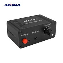 AIYIMA NE5532 Audio Signal Amplifier Preamplifier Gain 20db Stereo Amp Headphone Amplifiers With Volume Adjustment
