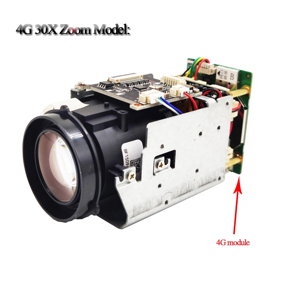 Modulo Telecamera PTZ Mini 5MP H.265 3G 4G con Scheda SIM, Zoom Ottico 30X, Pelco-D/P RS485, Slot per Scheda TF, Audio e Compatibilità Camhi/Camhipro - immagine 2