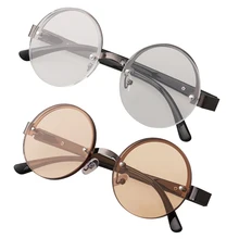 Очки для чтения диоптрий+ 1,0/+ 1,5/+ 2,0/+ 2,5/+ 3,0/+ 3,5/+ 4,0 круглый металлический каркас очки при дальнозоркости, очки солнцезащитные очки