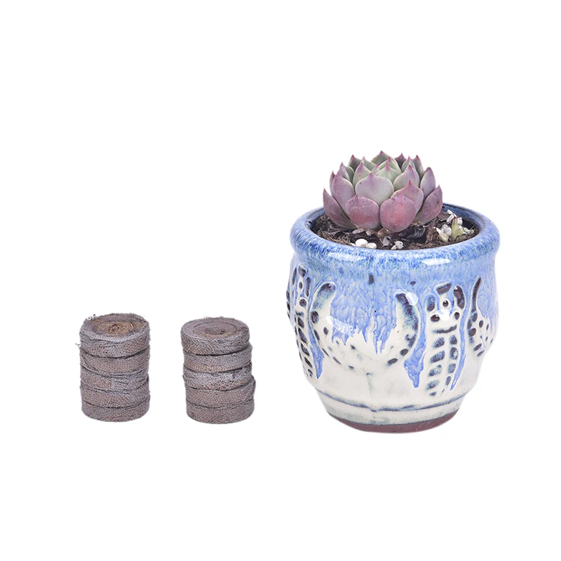 5PCS Hot 30mm Peat Pellets Seed Starting Plugs Seeds Starter Pallet Seedling Soil Block Professional Tool Easy To Use