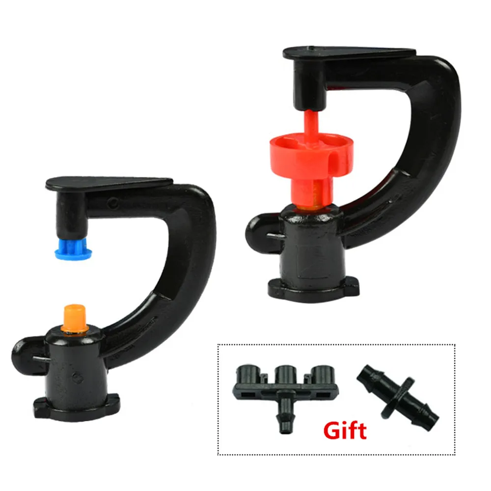 Accessorize 10pc G Shaped Micro Nozzle Sprinkler Garden/Lawn Irrigation Watering Accessorise 