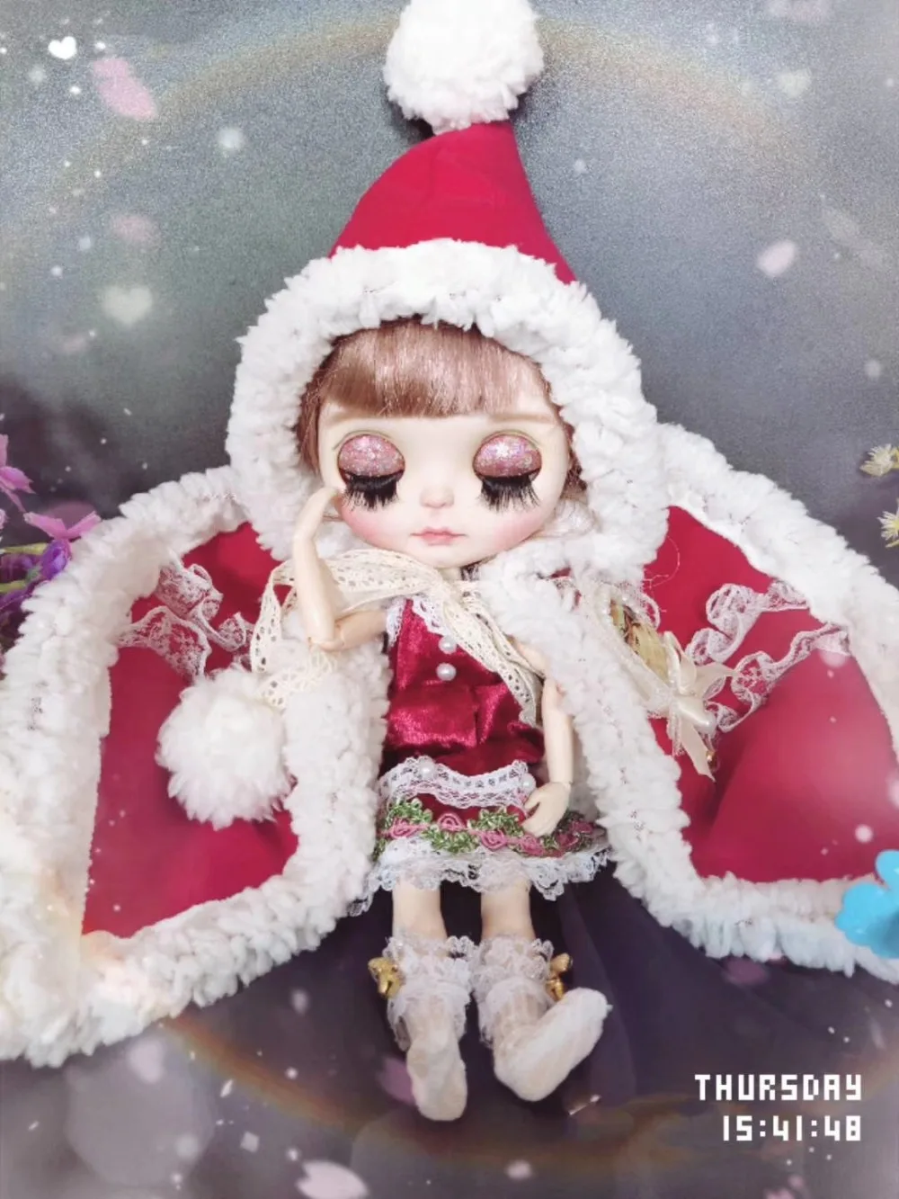 Blyth куклы модный костюм Рождественский костюм для Licca, Azone