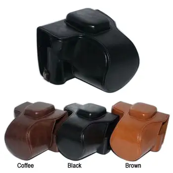 

HQ Leather Camera case Bag Grip strap For FUJIFILM Fuji X-T100 XT100 15-45