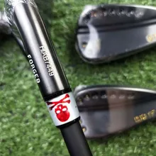 Черный 11XF gen2 утюги для гольфа золото глянцевые краски 3-9WG 9 шт графитовый и стальной вал гольф-клубов с крышкой стержня