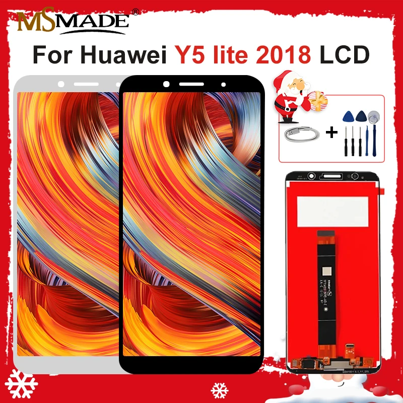 ЖК-дисплей для huawei Y5 Lite DRA-LX5, сенсорный ЖК-дисплей, дигитайзер, запчасти в сборе с рамкой для DRA-LX5, дисплей