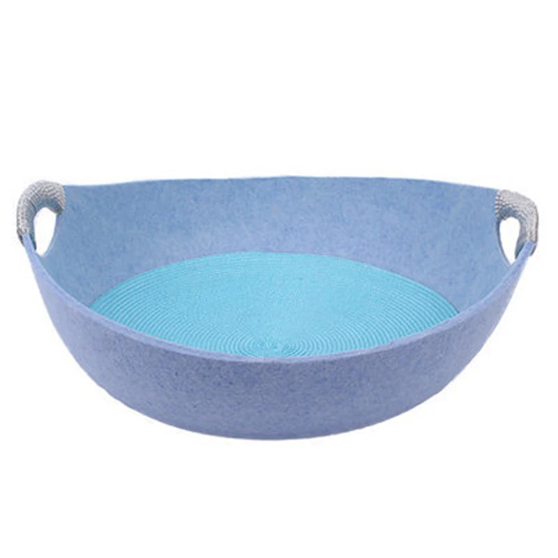 

Cat house Pet Bed Dog Mats Pet Toys Round Shape Warm Cave