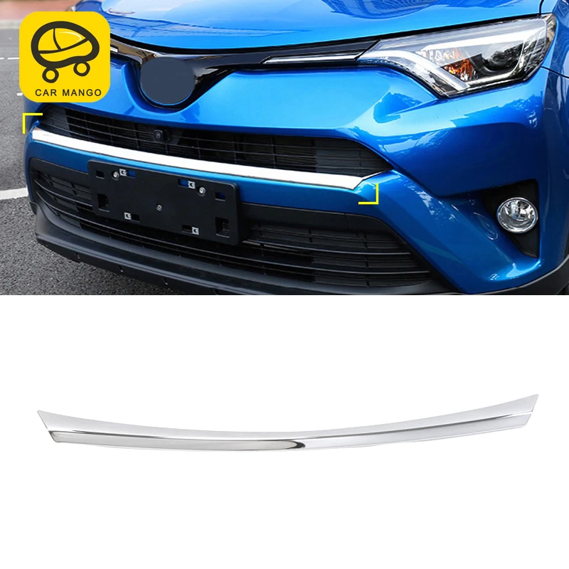 Carманго для Toyota RAV4 2016 2017 2018 автомобильный Стайлинг Передняя декоративная