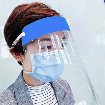 

Adjustable 1Pc Protective Full Face Shield Safety Isolation Visor Eye Face Protector Shield Covering Anti Droplet Dust-proof hot
