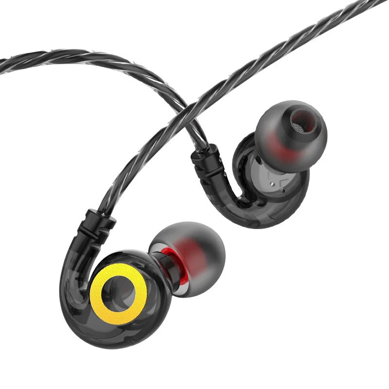 

Stereo Bass Headphones Wired Headset Gamer Earphones HIFI Earbuds In-ear Headphone Sport Waterproof Headsets Music free shipping