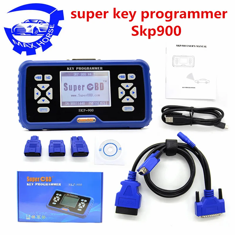 

Original SKP900 free lifetime update online Super OBD SKP-900 Hand-held OBD2 Auto Key Programmer SKP 900